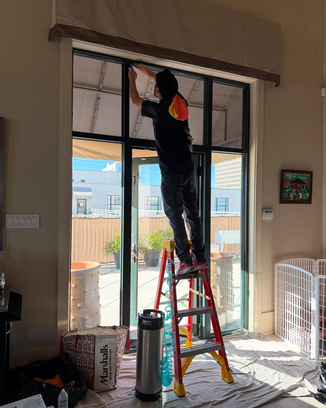 Store Window Tint Solar Control
