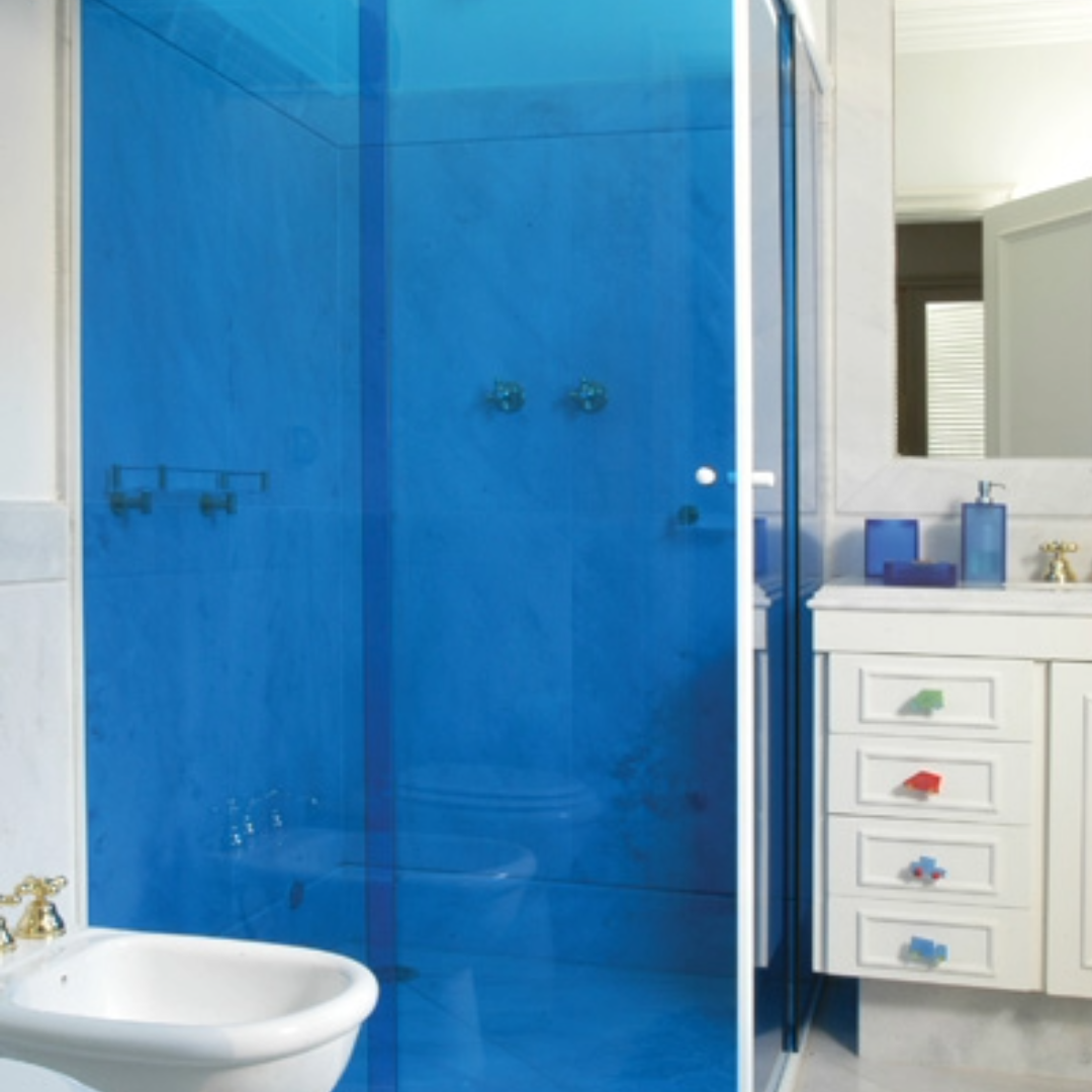 bathroom upgrade privacy decorative film Shower glass and windows